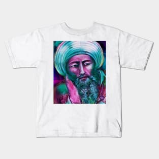 Averroes Portrait | Averroes Artwork 4 Kids T-Shirt